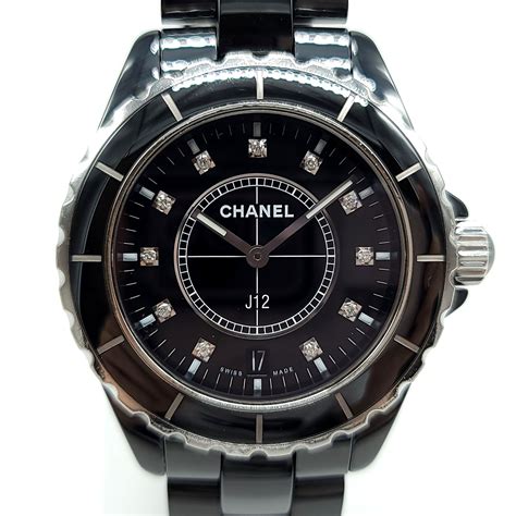 chanel j12 ceramic watch black|Chanel j12 white watch price.